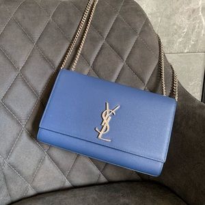 Saint Laurent Medium Kate monogram chain bag